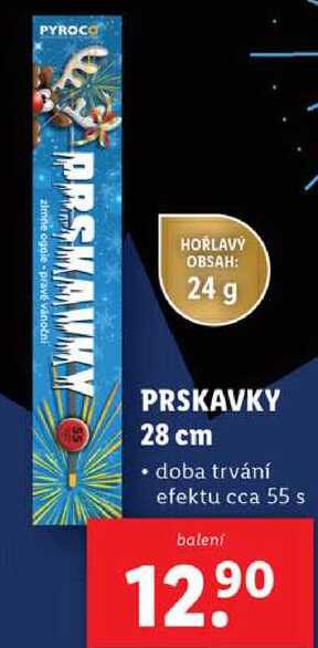 PRSKAVKY 28 cm 