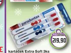 parodontax kartáček Extra Soft 3ks 