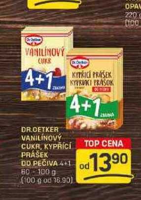 DR.DETKER VANILÍNOVÝ CUKR 4+1 60-100g