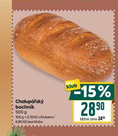 Chalupářský bochník 500 g