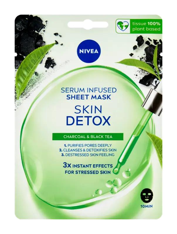 NIVEA Detoxikační textilní maska, 1 ks