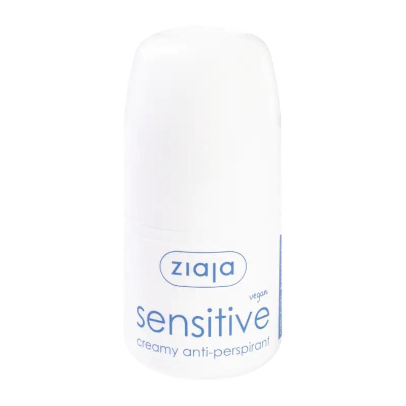 Ziaja Antiperspirant roll-on pro ženy Sensitive, 60 ml