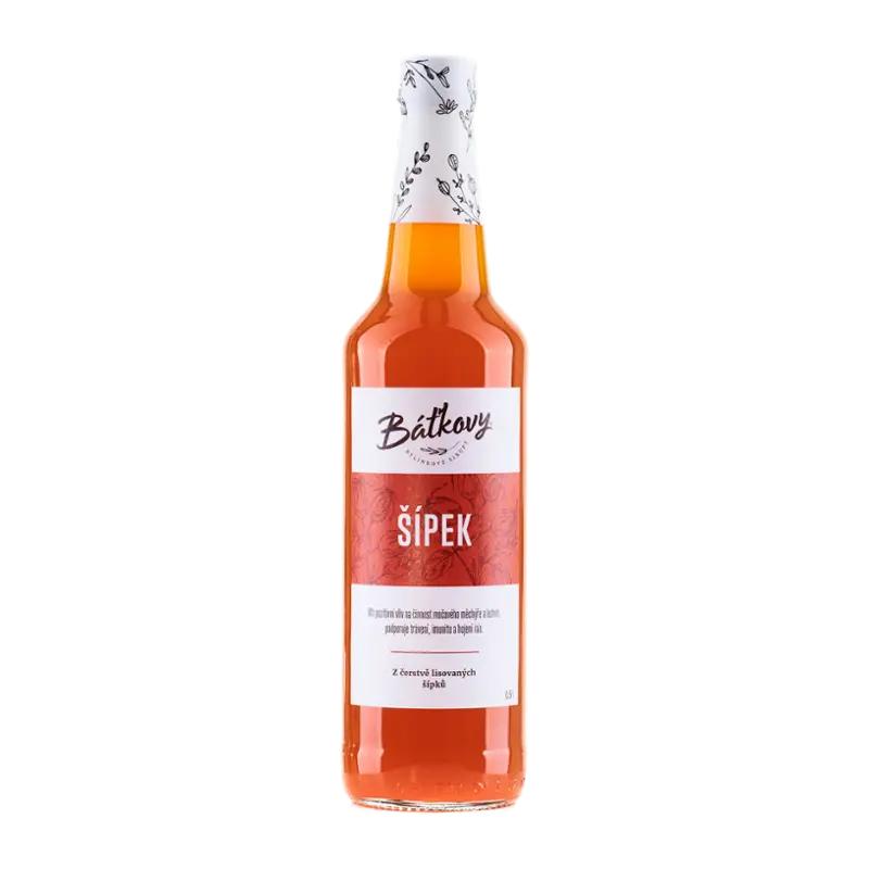 Báťkovy sirupy Šípkový sirup, 500 ml