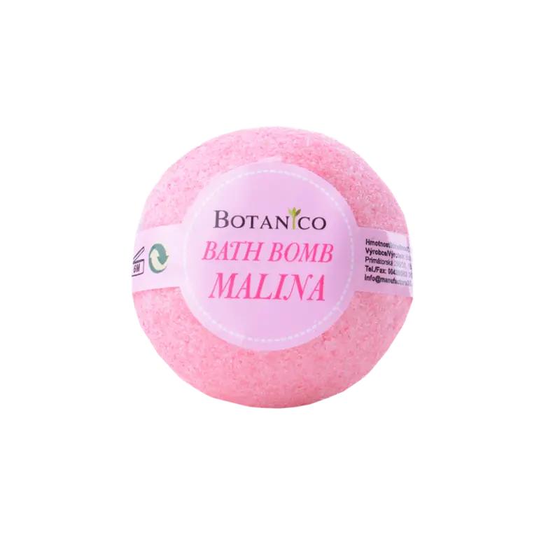 Botanico Bomba do koupele s vůní maliny, 50 g