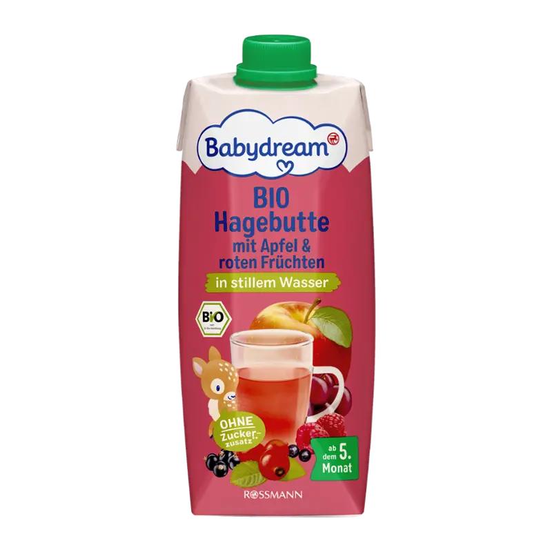 Babydream BIO ovocný nápoj šípek, jablko a červené plody, 500 ml