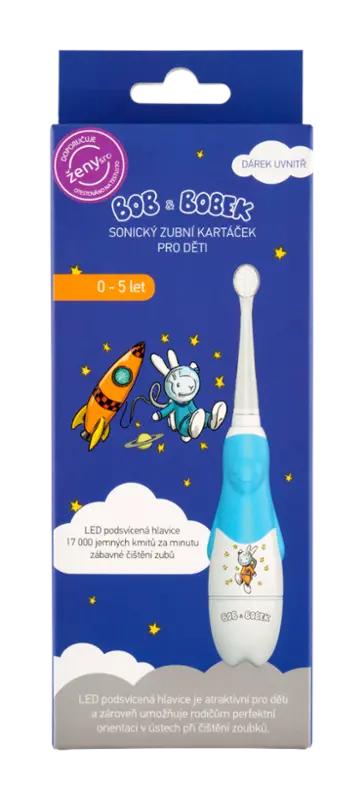 Bob & Bobek Dětský sonický zubní kartáček Baby, různé druhy, 1 ks