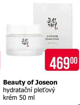 Beauty of Joseon hydratační pleťový krém 50 ml 