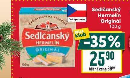 Sedlčanský Hermelín Originál 100 g 