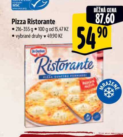   Pizza Ristorante 216-355 g 