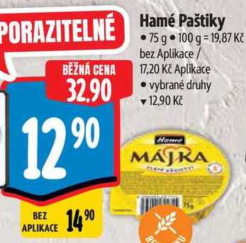 Hamé Paštiky, 75 g