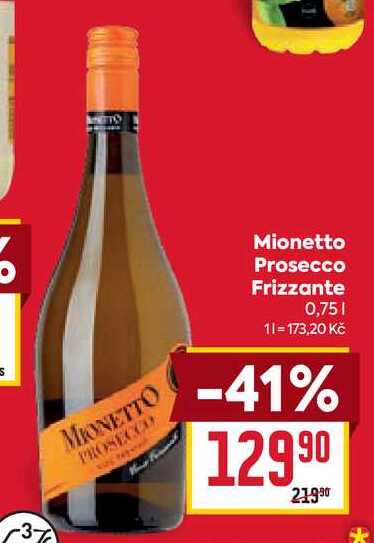 Mionetto Prosecco Frizzante 0,75l