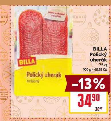 BILLA Polický uherák 75 g