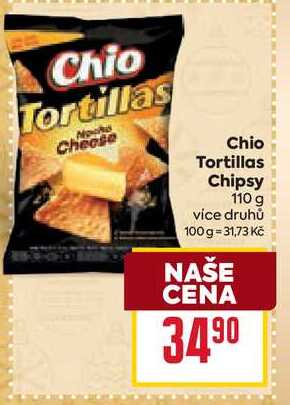 Chio Tortillas Chipsy 110 g 