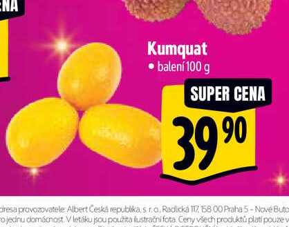   Kumquat • balení 100 g 