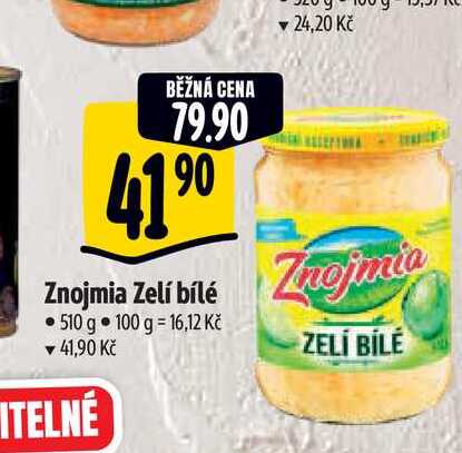  Znojmia Zelí bílé 510 g 