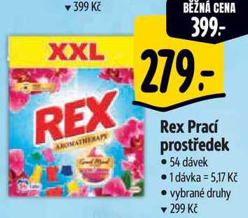 Rex Prací prostředek, 54 dávek