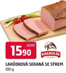 Lahůdková sekaná se sýrem 100g