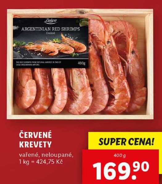 ČERVENÉ KREVETY, 400 g