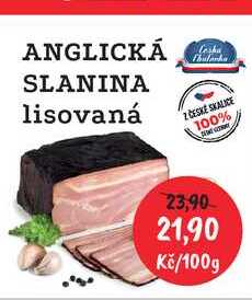 ANGLICKÁ SLANINA lisovaná 100g 