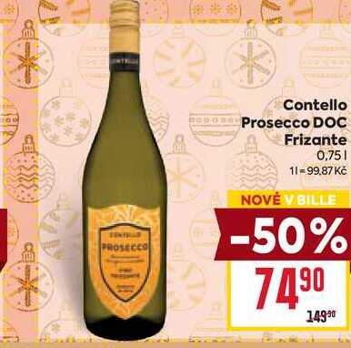 Contello Prosecco DOC Frizante 0,75l