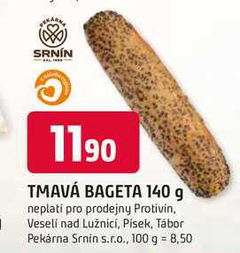 TMAVÁ BAGETA 140 g