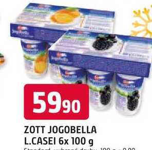 ZOTT JOGOBELLA L.CASEI 6x 100 g 