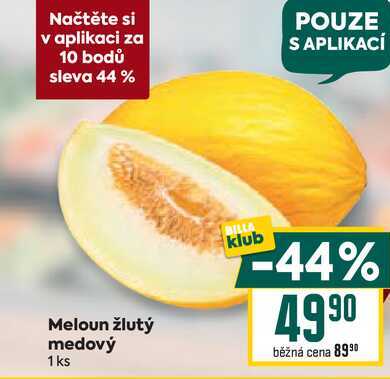 Meloun žlutý medový 1 ks