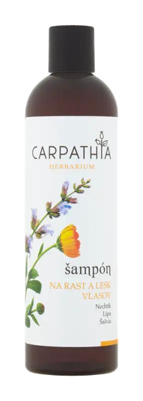 Carpathia Herbarium Šampon na růst a lesk vlasů, 350 ml