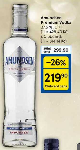 Amundsen Premium vodka, 0,7 l 