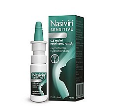 Nasivin® Sensitive 0,5 mg/ml nosní sprej, roztok 10 ml