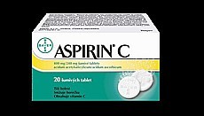 Aspirin C 400 mg/240 mg 20 šumivých tablet