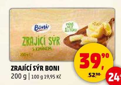 ZRAJÍCÍ SÝR BONI, 200 g 