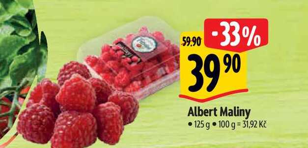  Albert Maliny 125 g 