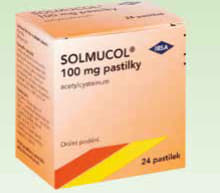 Solmucol® 100 mg 24 pastilek s pomerančovou přichutí