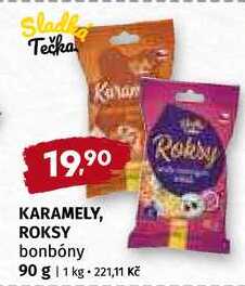 Karamely roksy bonbóny 90 g