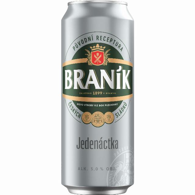 Braník Jedenáctka Pivo světlý ležák