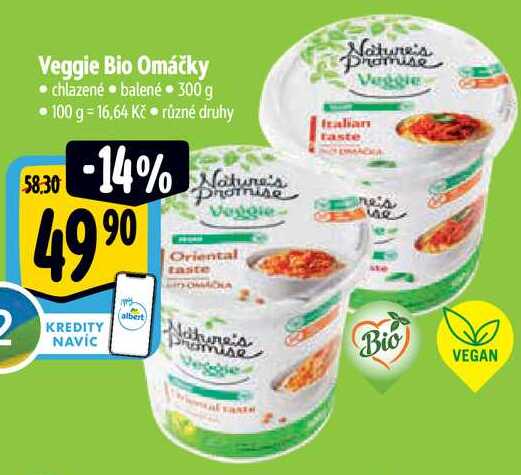 Veggie Bio Omáčky, 300 g