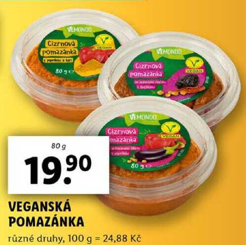 VEGANSKÁ POMAZÁNKA, 80 g