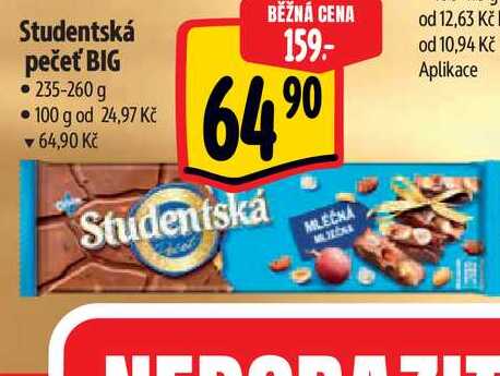 Studentská pečeť BIG 235-260 g  