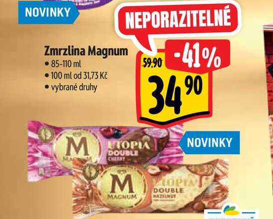   Zmrzlina Magnum   85-110 ml 