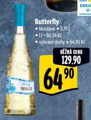 Butterfly, 0,75 l