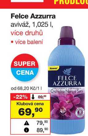 Felce Azzurra aviváž, 1,025l