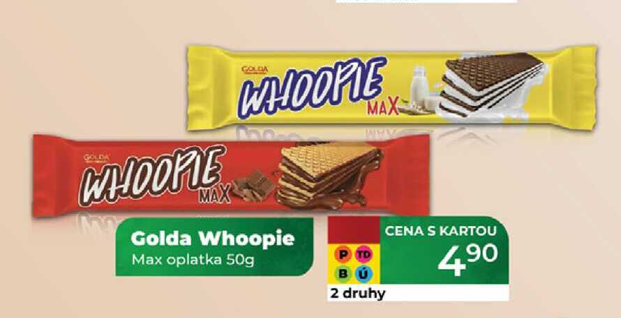 Golda Whoopie Max oplatka 50g  