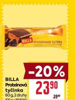 BILLA Proteinová tyčinka 60 g