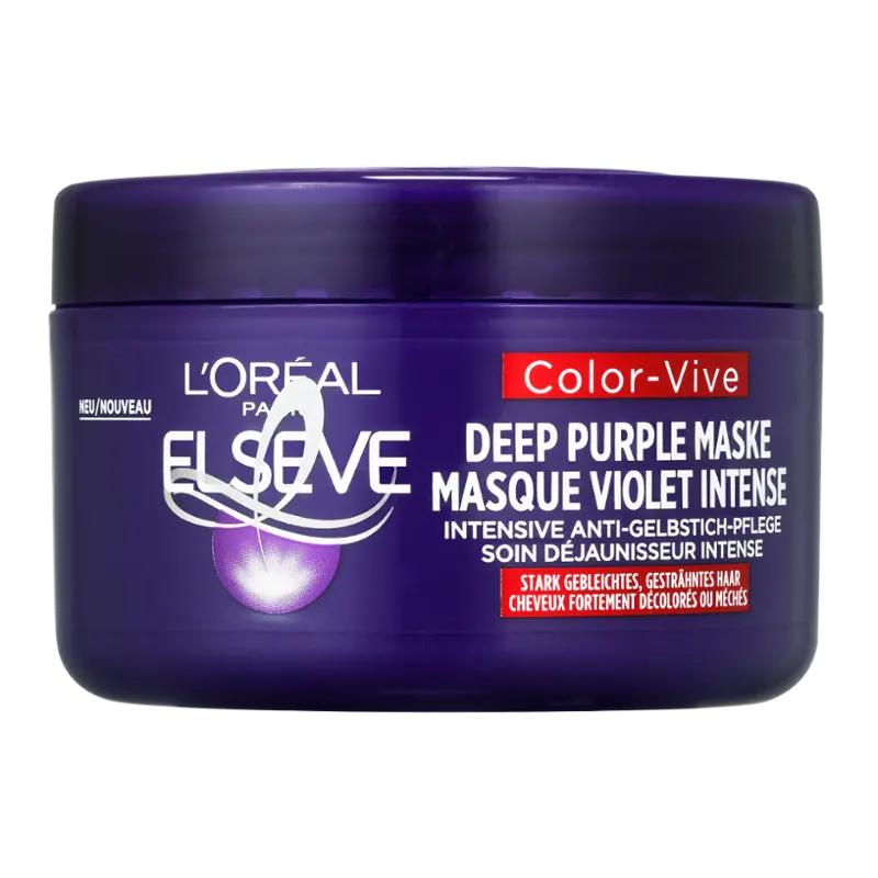 Elseve Maska na vlasy Color Vive Deep Purple, 250 ml