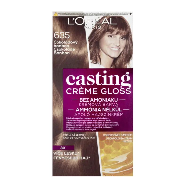 L'Oréal Barva na vlasy Casting Creme Gloss 635 čokoládový bonbon, 1 ks