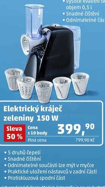 Elektrický kráječ zeleniny 150 W 