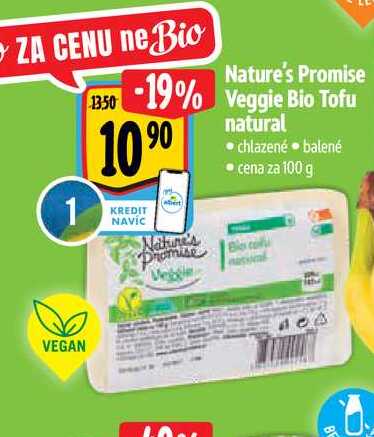  Nature's Promise Veggie Bio Tofu natural  100 g