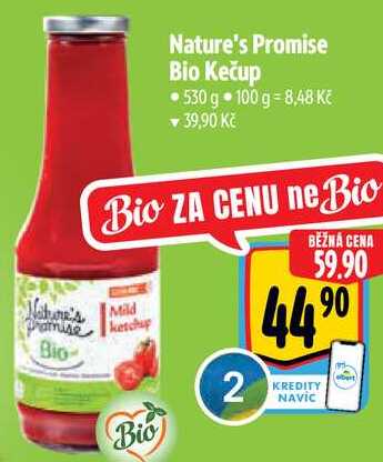 Nature's Promise Bio Kečup, 530 g 