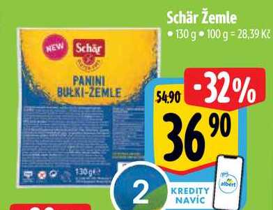 Schär Žemle, 130 g 